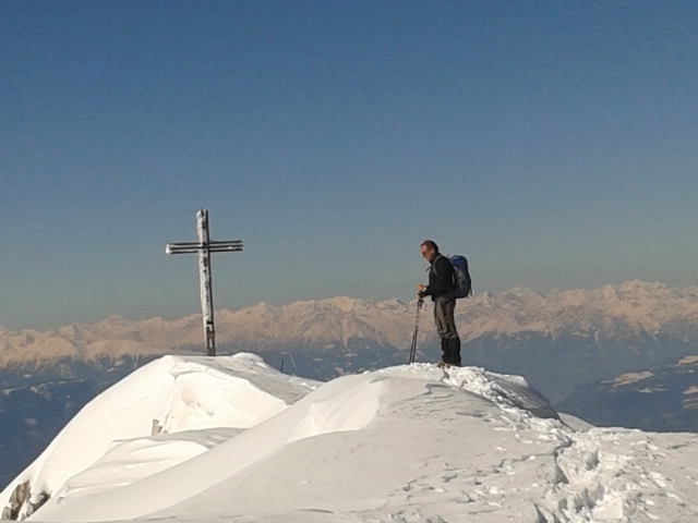 Von Radein zum Weißhorn 2313m  im Winter