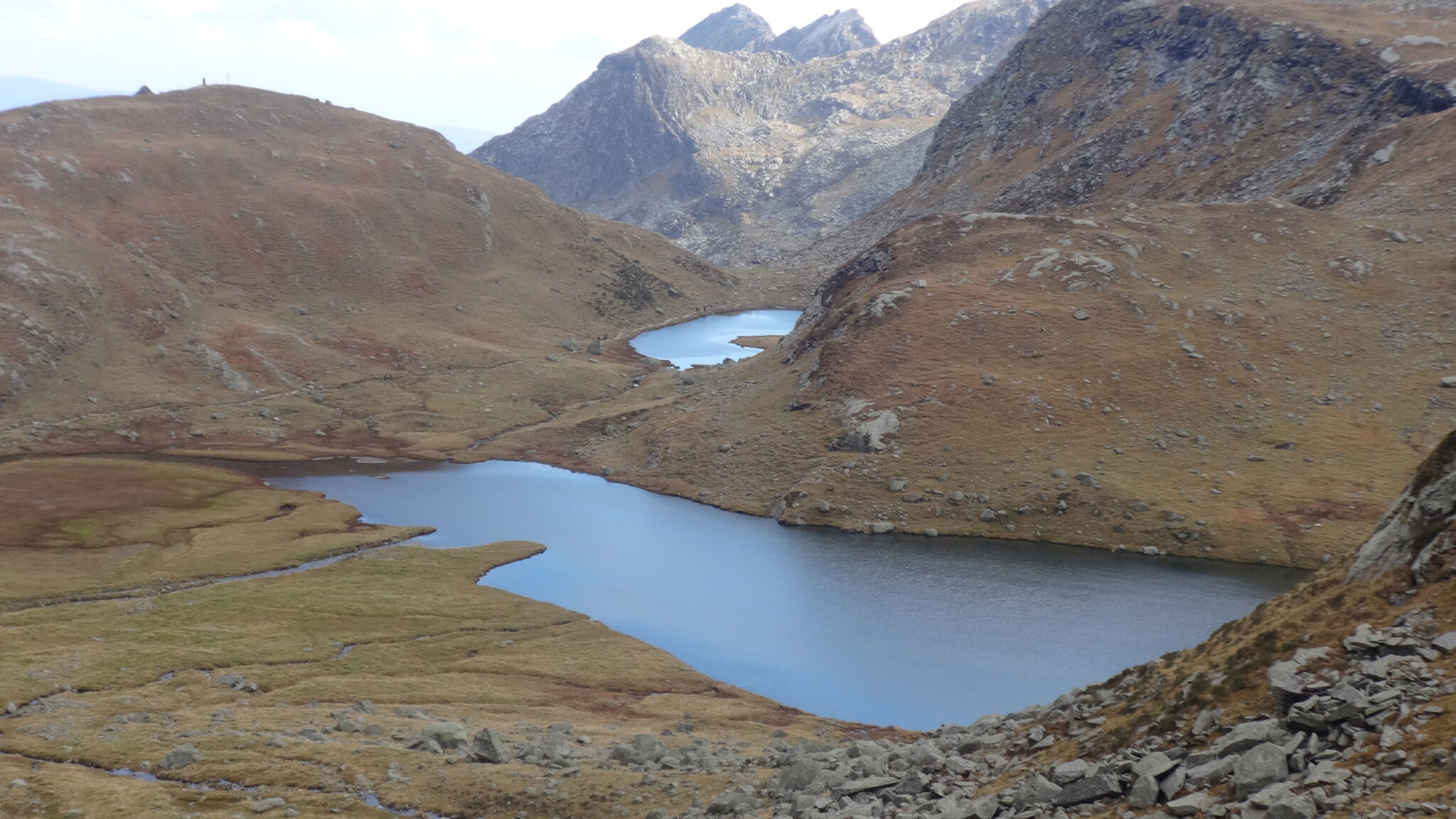 Spronser Seen über die Hochgangscharte 2441m