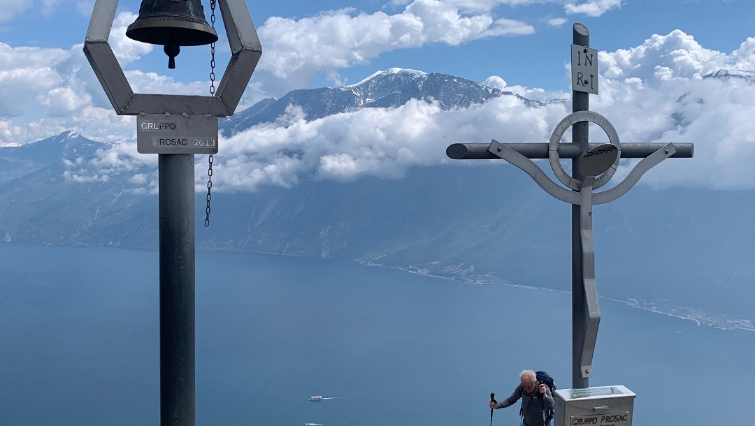 Gardasee: Wanderung zum Monte Bestone 916m von Voltino aus