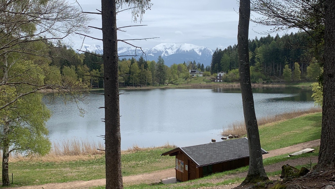 Zum Lago Santo 1194m  über den Spinell ( Schmuggler) Steig und über den Dürerweg zurück