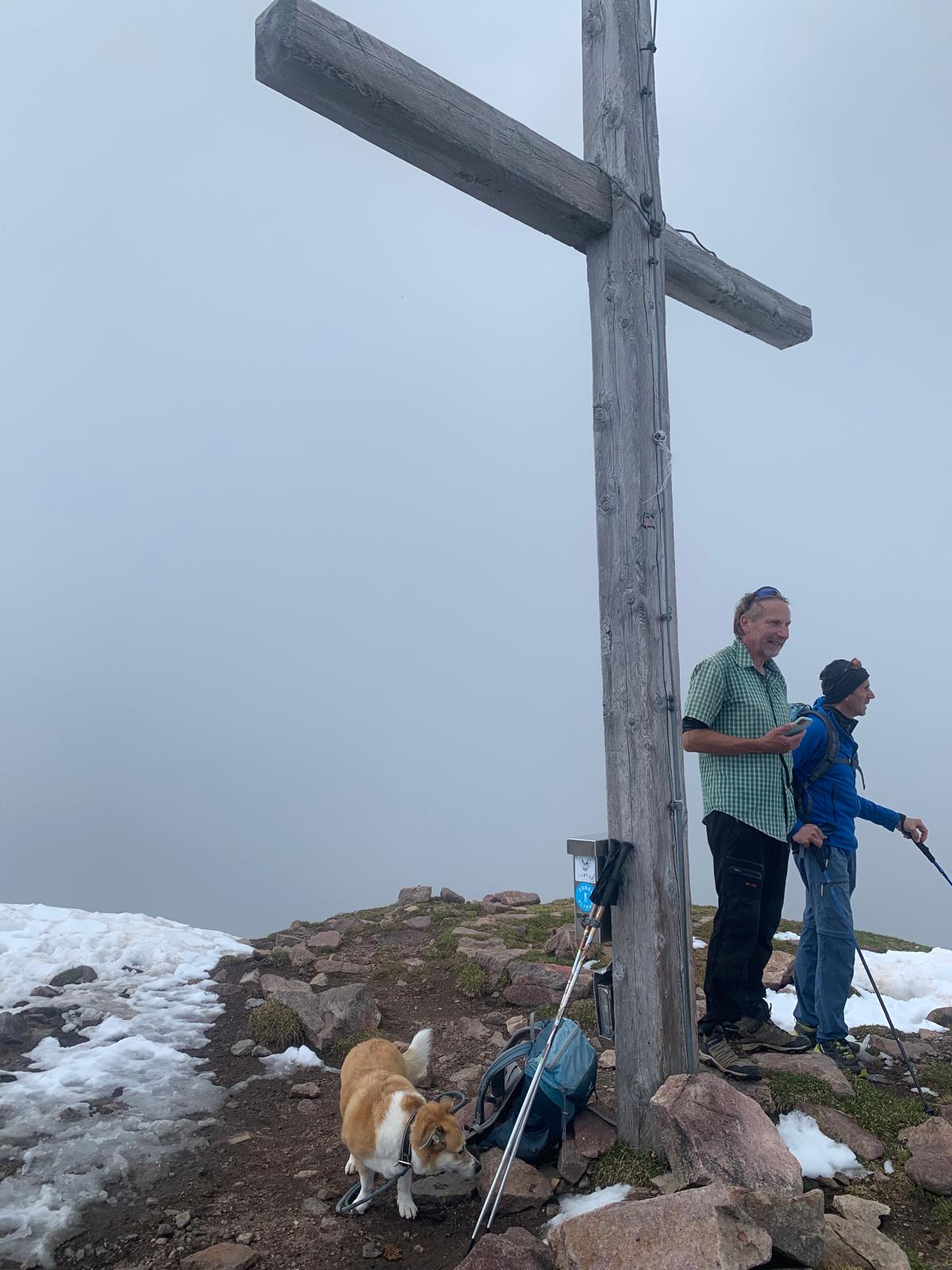 Schwarzhorn 2439m Speedaufstieg am Sonntag über den Normalweg.