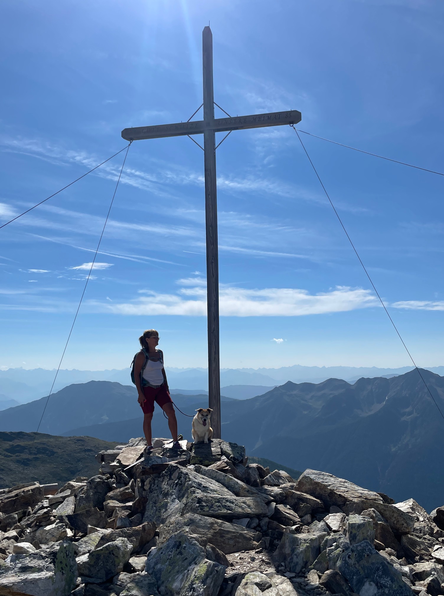 Hoher Dieb 2730m von der Maschnellalm über die Kofelrastseen, zurück über Muttergrub 2736m und Rontscher Berg 2711m